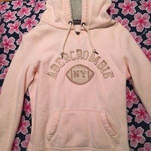Abercrombie and Fitch pink hoodie
